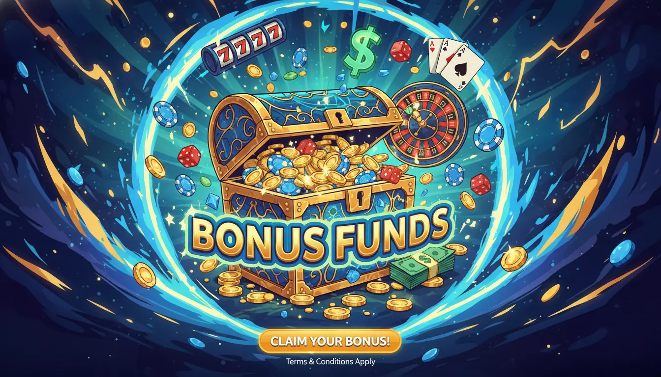 New Vegas casino bonus funds