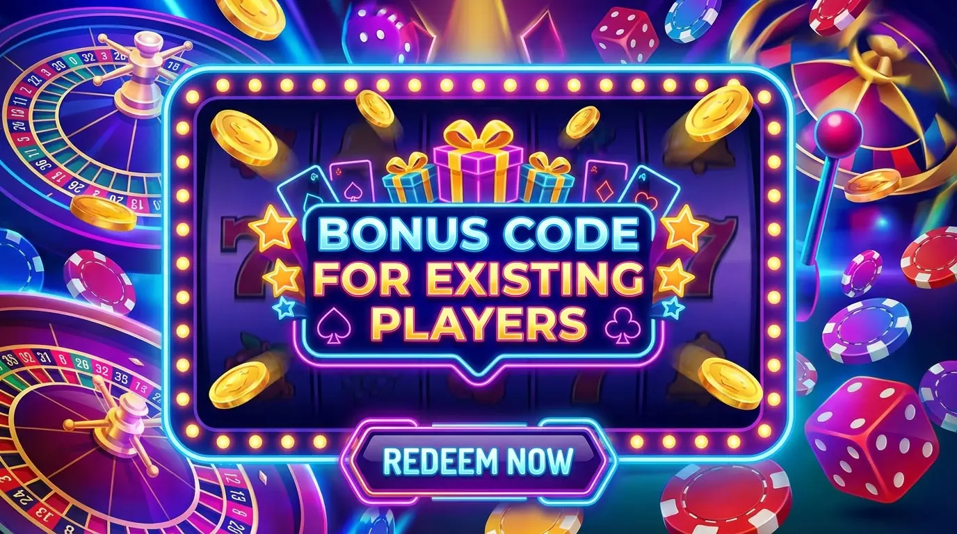 New Vegas bonus code for existing players