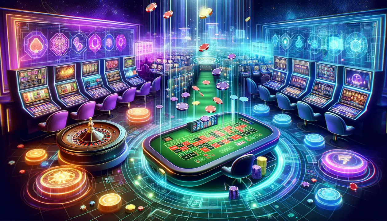 New Vegas casino game selection
